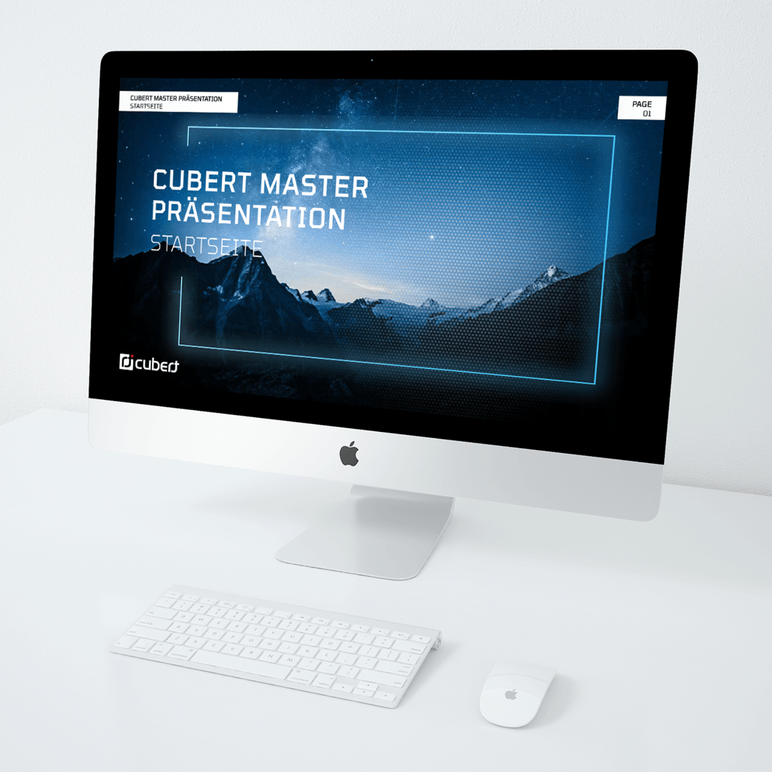 Cubert Google Slides Template